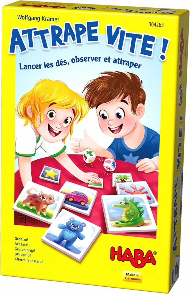 Boîte du jeu Attrape vite!