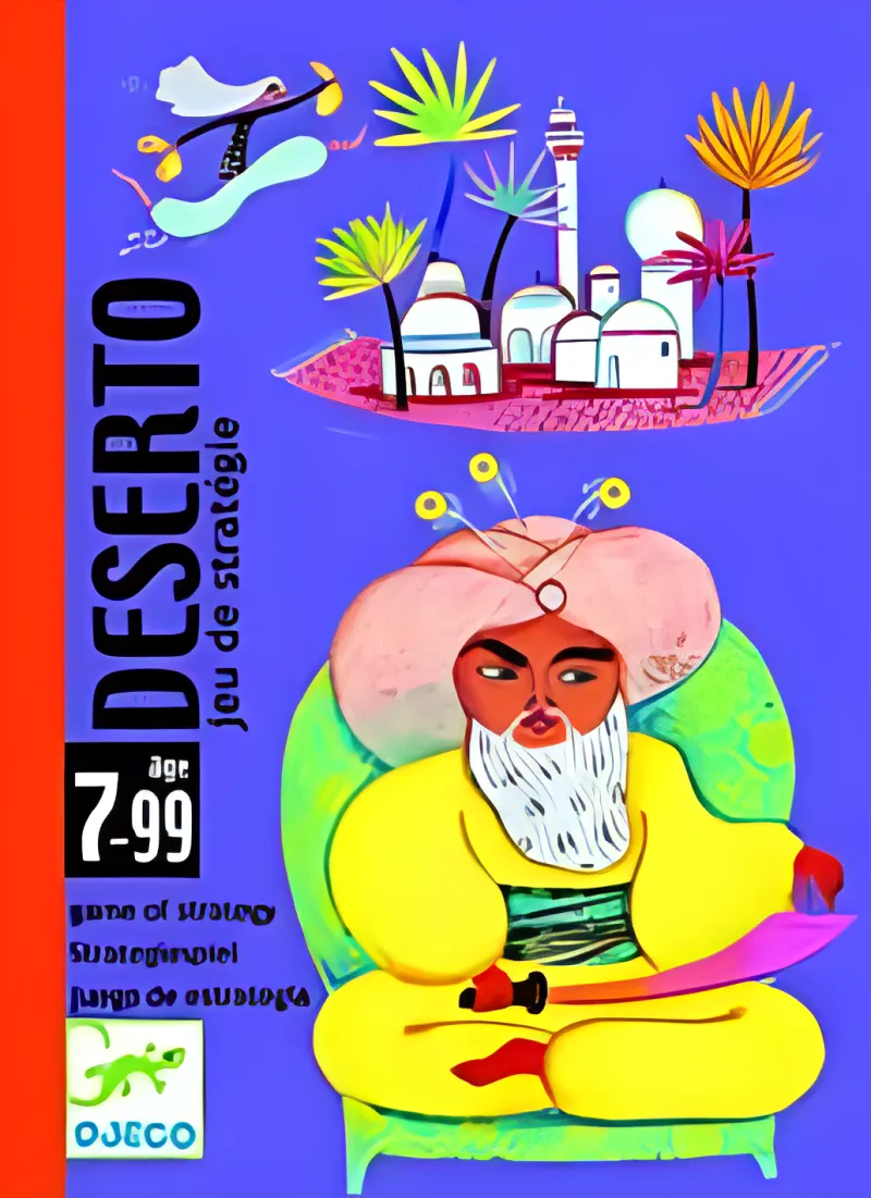 Boîte du jeu Deserto