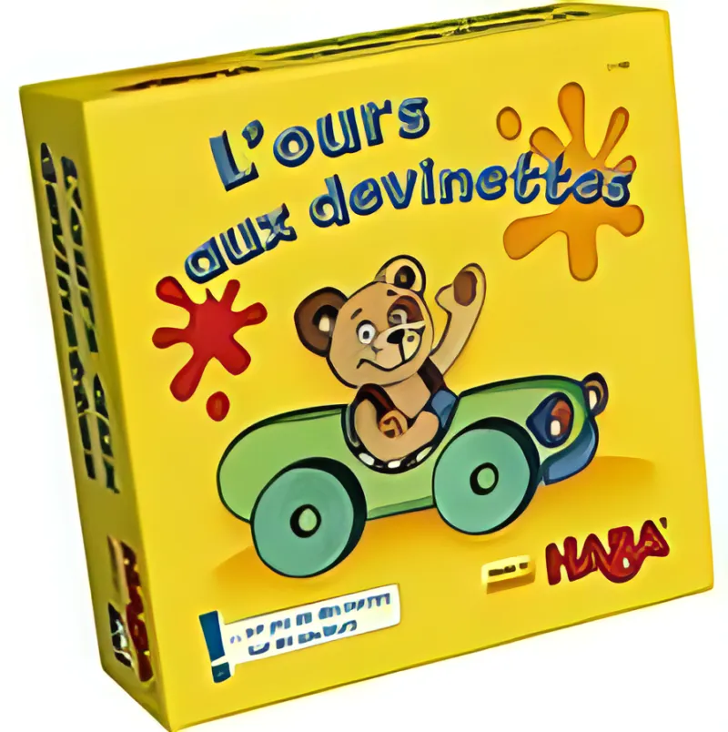 Boîte du jeu L'ours aux devinettes