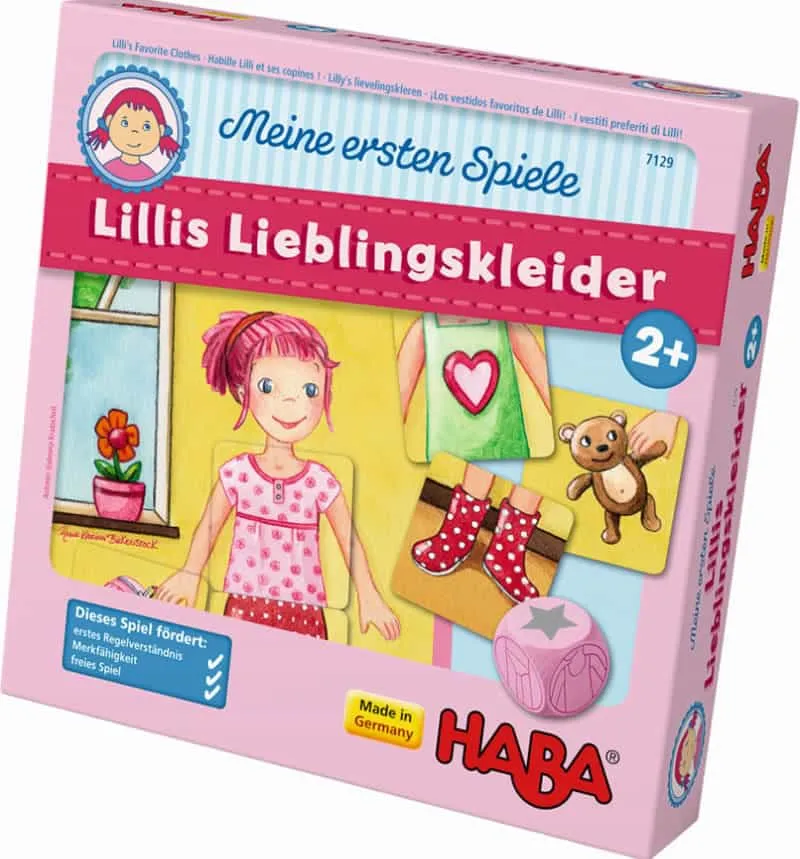 Boîte du jeu Habille Lilli et ses copines!