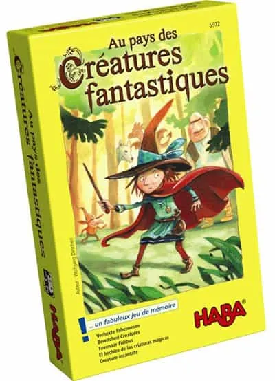 Boîte du jeu Au pays des créatures fantastiques