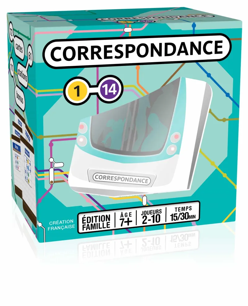 Boîte du jeu Correspondance