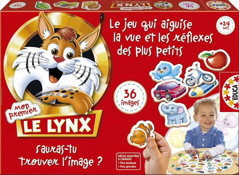 Boîte du jeu Mon premier Le Lynx