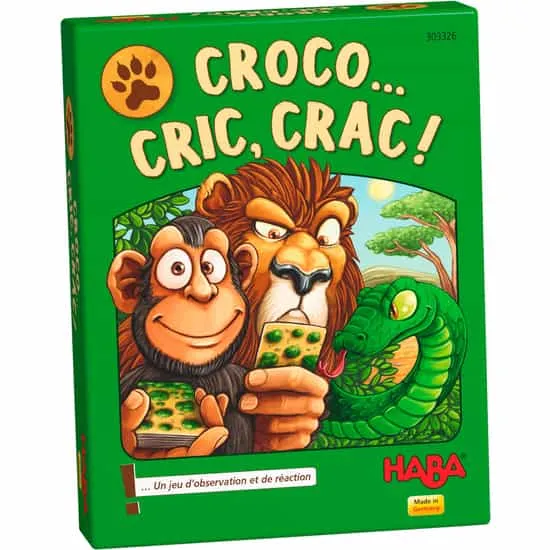 Boîte du jeu Croco... Cric, crac!