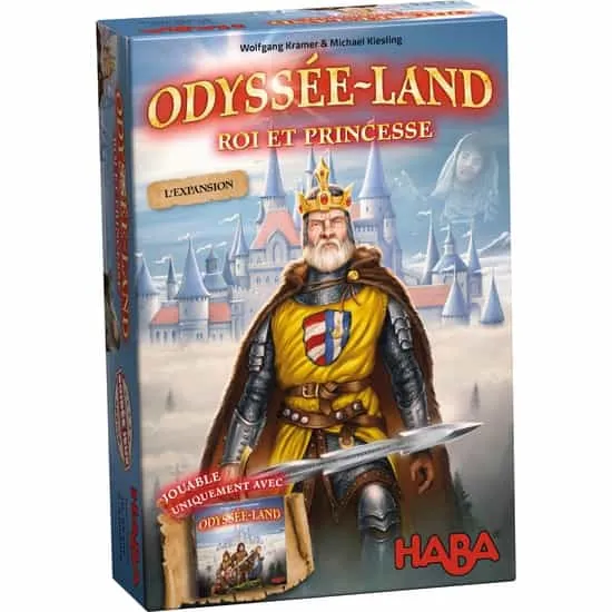 Boîte du jeu Odyssée-Land-Roi et princesse
