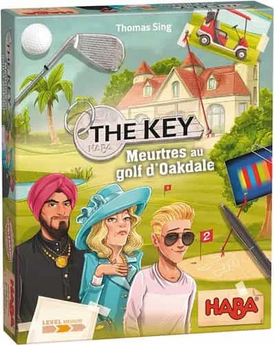 Boîte du jeu The Key-Meurtres au golf