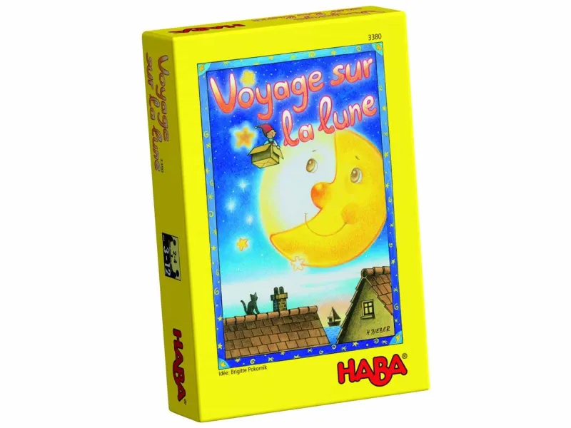 Boîte du jeu Voyage sur la lune