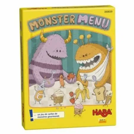 Boîte du jeu Monster menu
