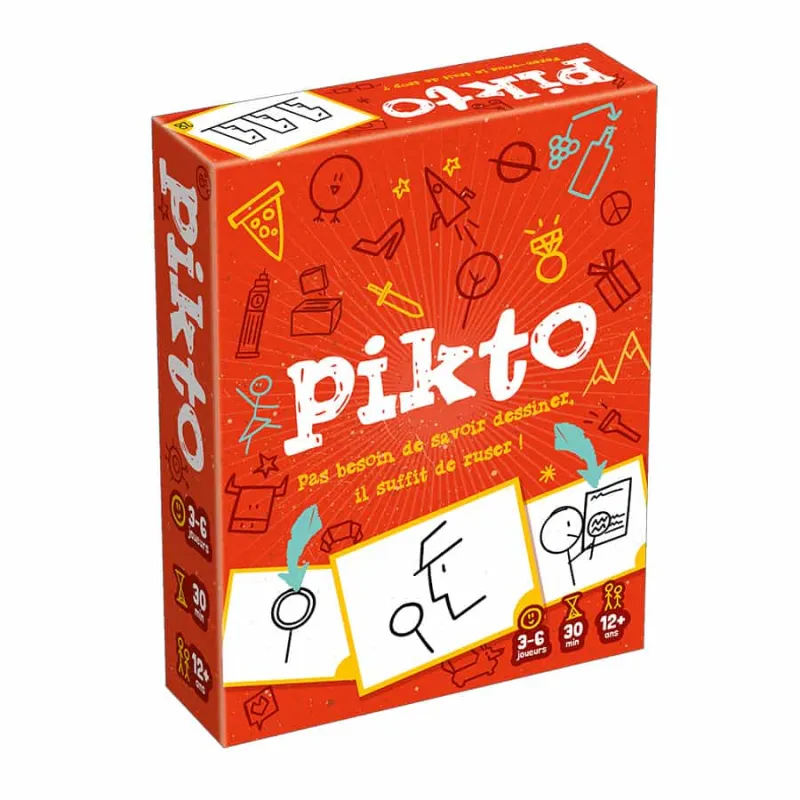 Boîte du jeu Pikto