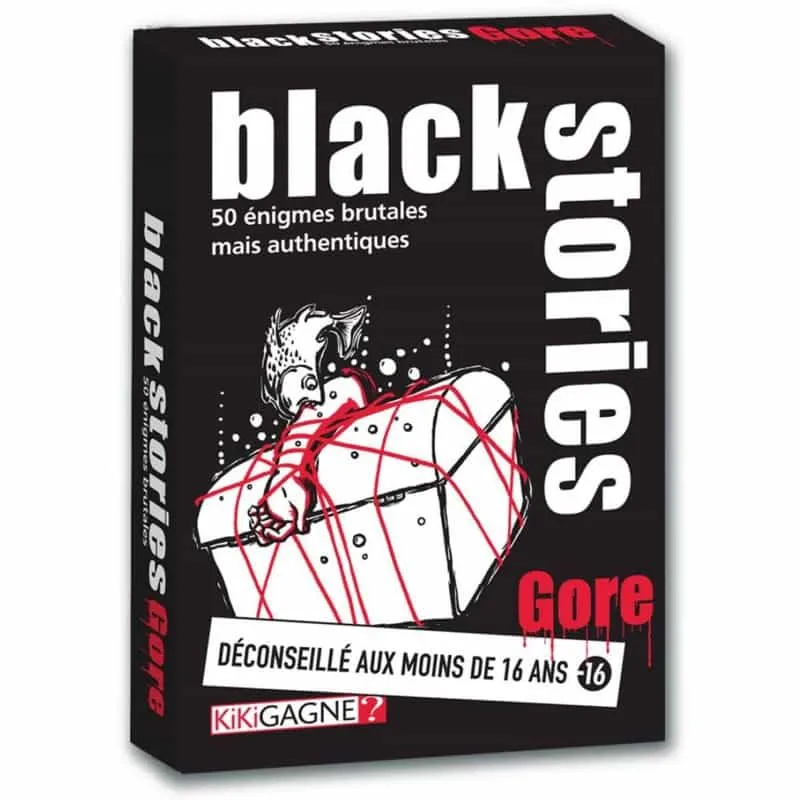 Boîte du jeu Black stories-Gore