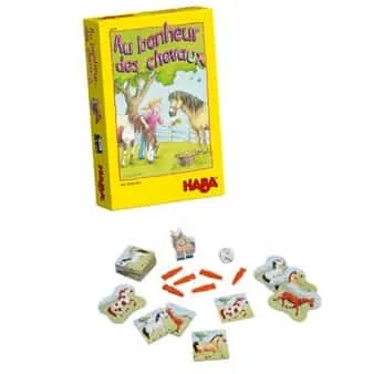 Boîte du jeu Au bonheur des chevaux
