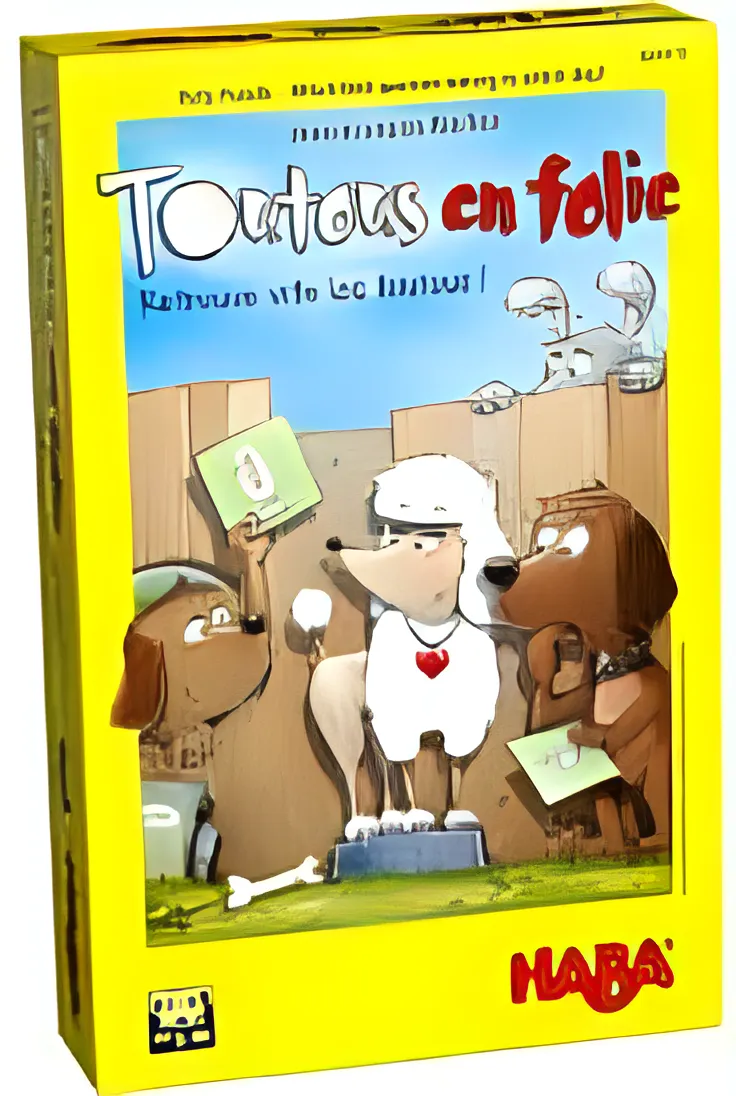 Boîte du jeu Toutous en folie