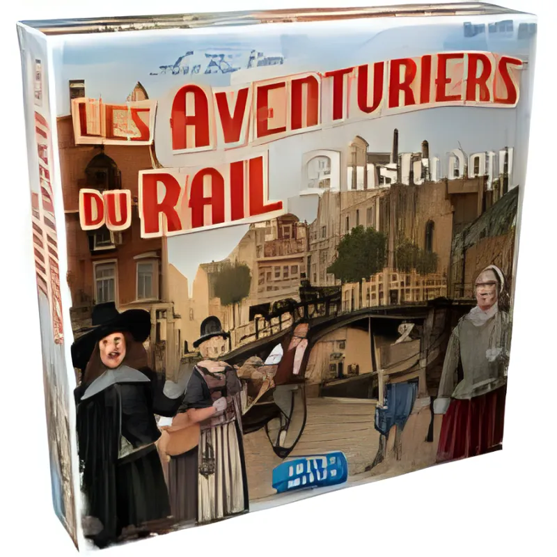 Boîte du jeu Les aventuriers du rail Amsterdam