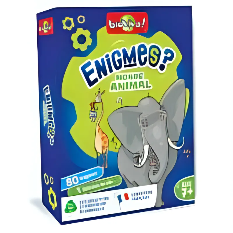 Boîte du jeu Enigmes? Monde animal