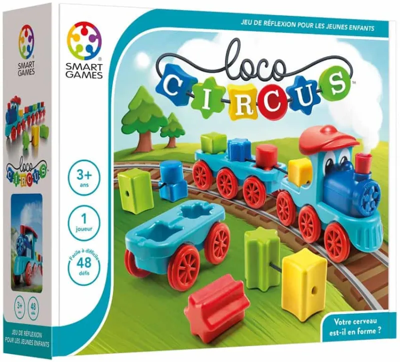 Boîte du jeu Loco circus
