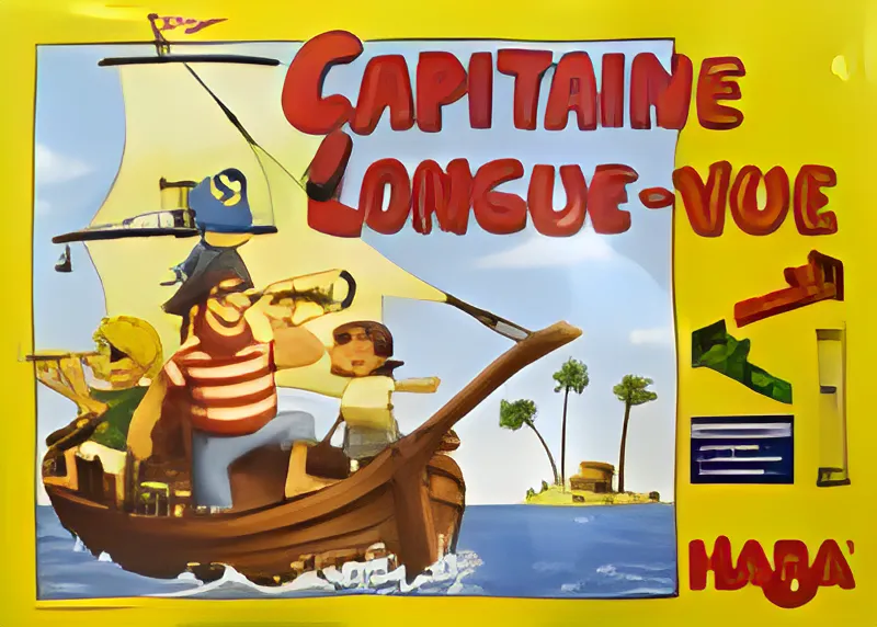 Boîte du jeu Capitaine longue-vue