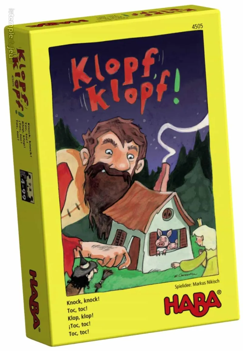 Boîte du jeu Toc, toc!