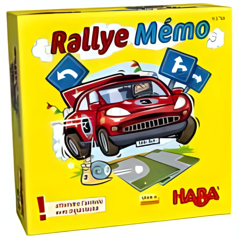 Boîte du jeu Rallye Mémo