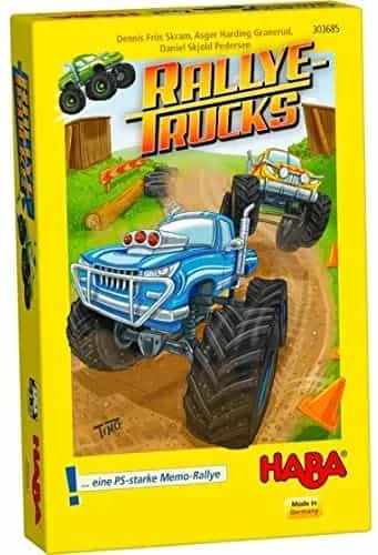 Boîte du jeu Rallye Trucks
