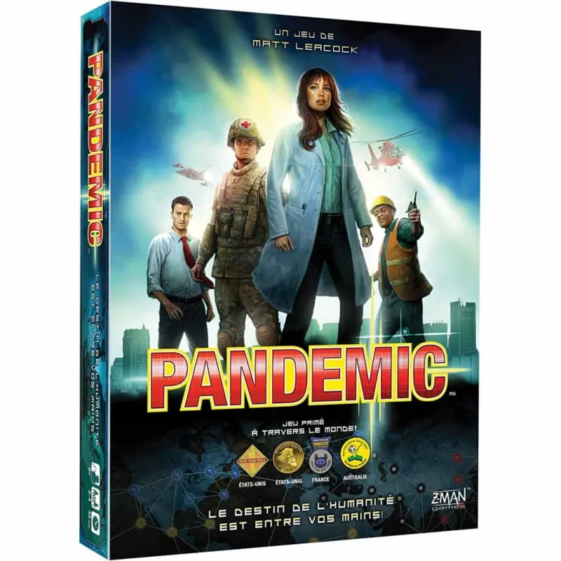 Boîte du jeu Pandemic