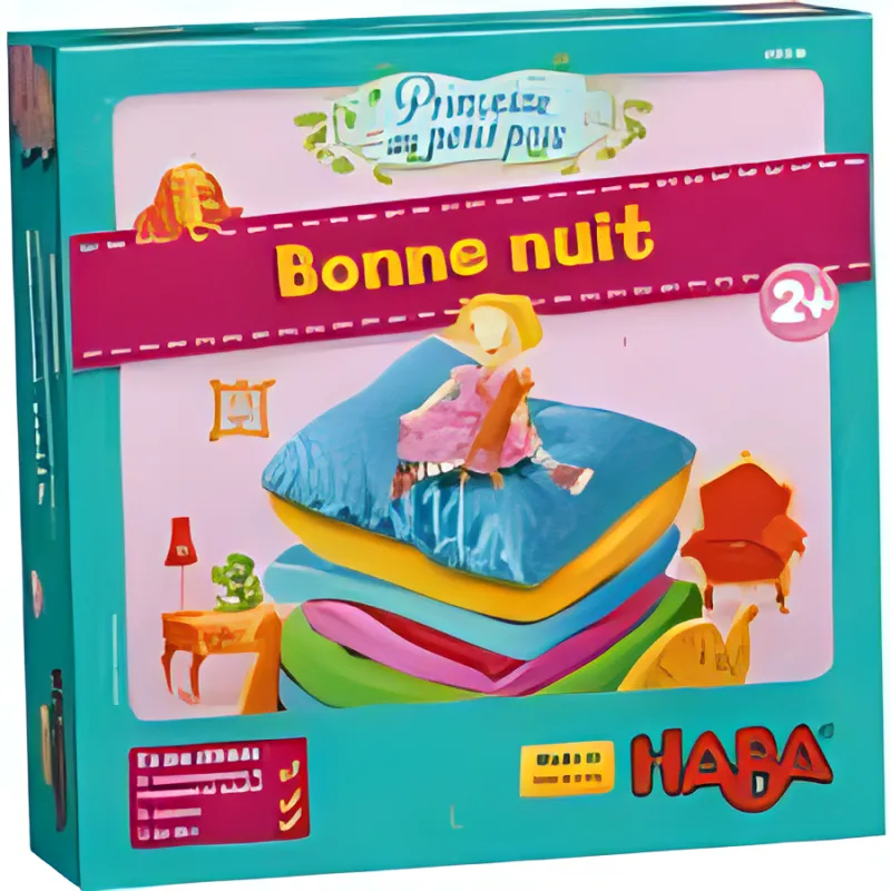 Boîte du jeu Princesse petit pois-Bonne nuit