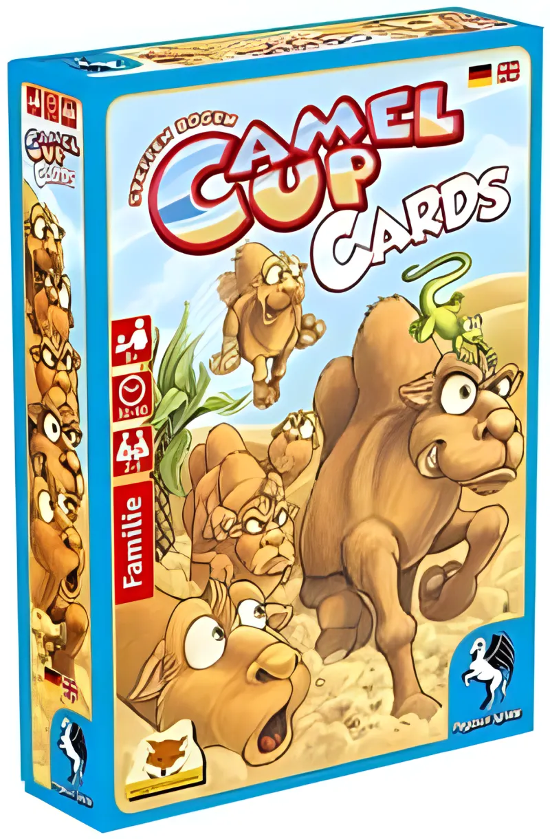 Boîte du jeu Camel Cup cards