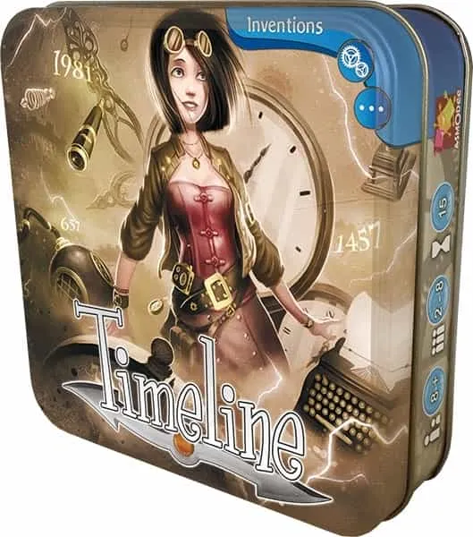 Boîte du jeu Timeline Inventions