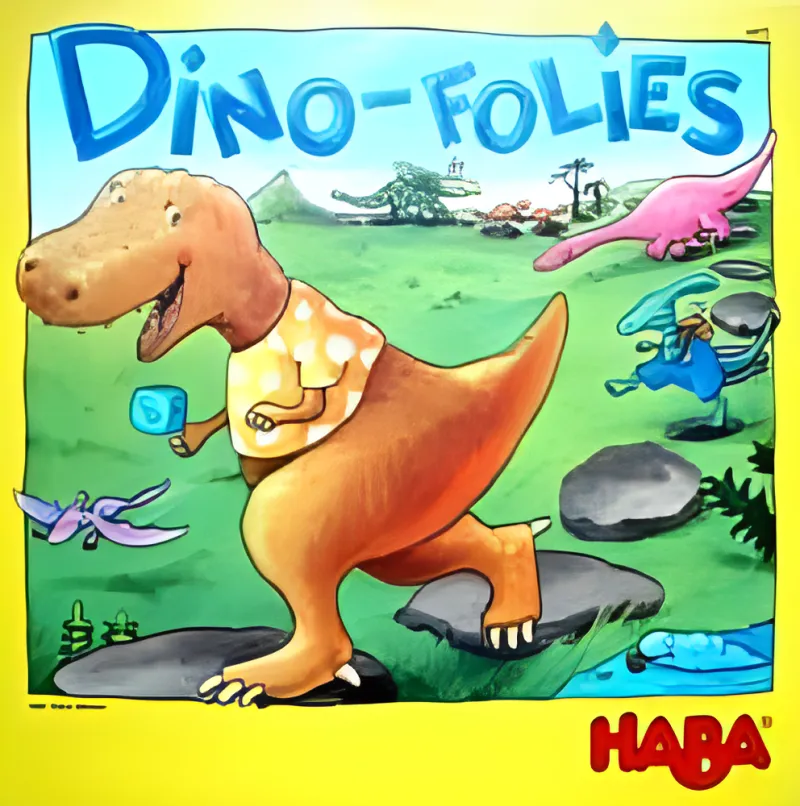 Boîte du jeu Dino folies