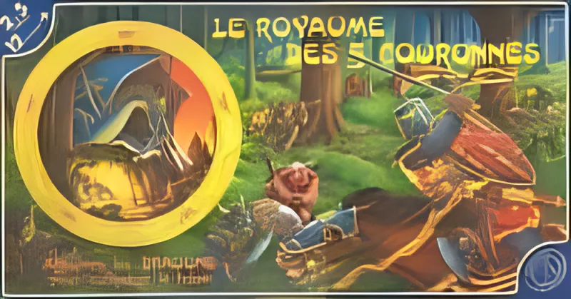 Boîte du jeu Le Royaume des 5 couronnes