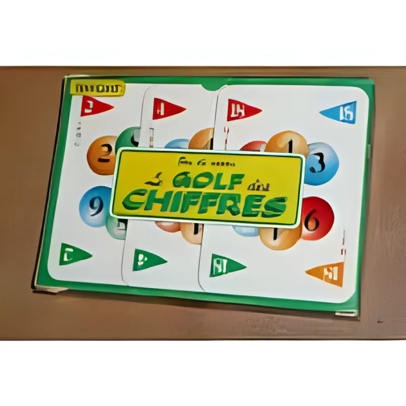 Boîte du jeu Le golf des chiffres