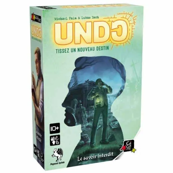 Boîte du jeu Undo-Le savoir interdit