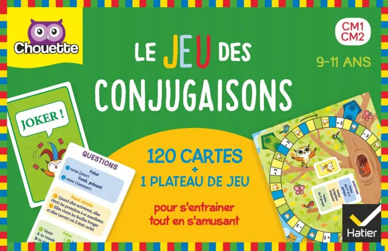 Boîte du jeu Le jeu des conjugaisons