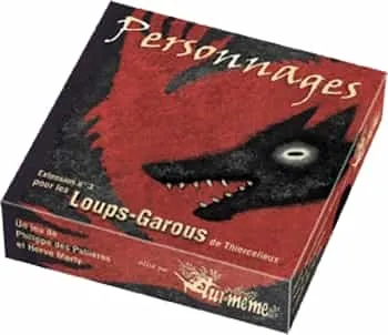 Boîte du jeu Loups-garous Personnages