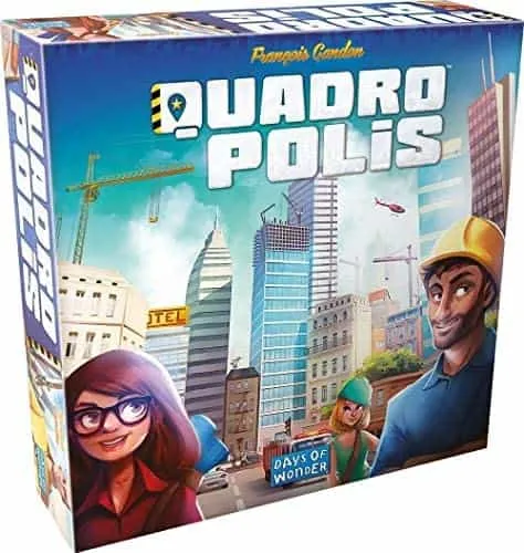 Boîte du jeu Quadropolis