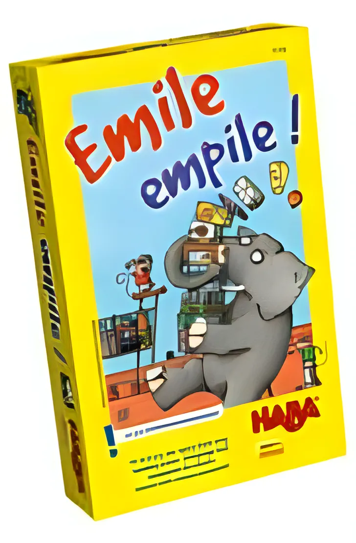 Boîte du jeu Emile empile