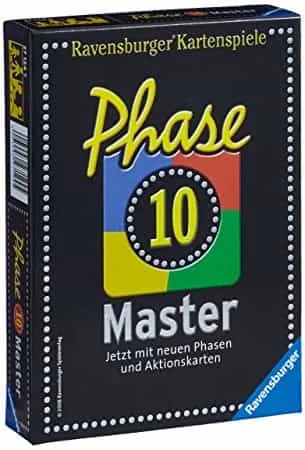Boîte du jeu Phase 10 master