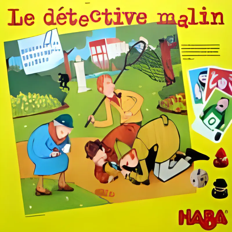Boîte du jeu Le détective malin