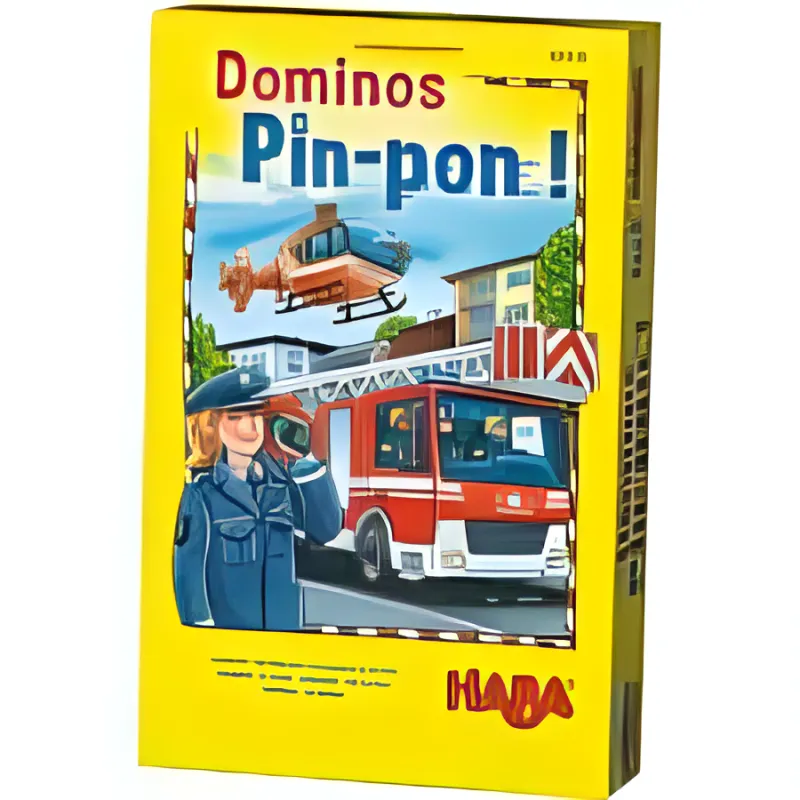 Boîte du jeu Dominos Pin-pon!