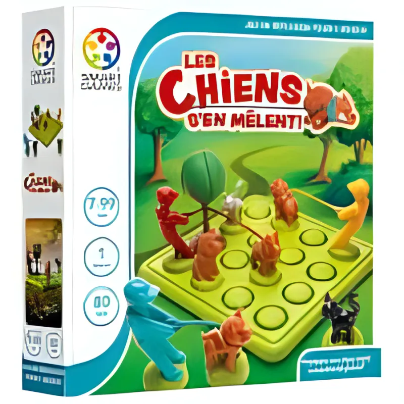 Boîte du jeu Les chiens s'en mêlent