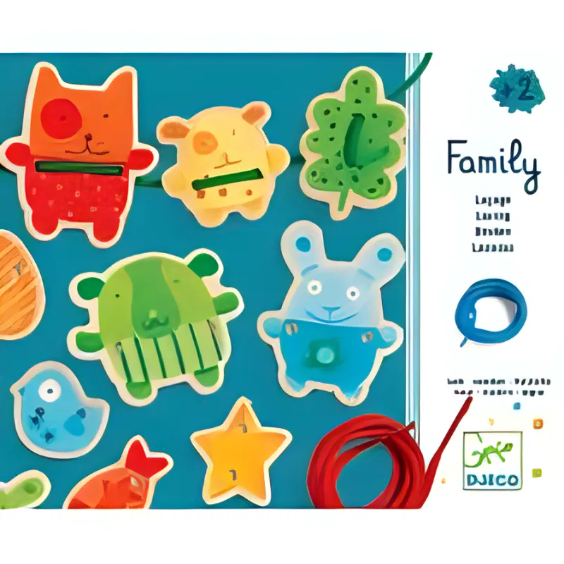 Boîte du jeu Family laçage