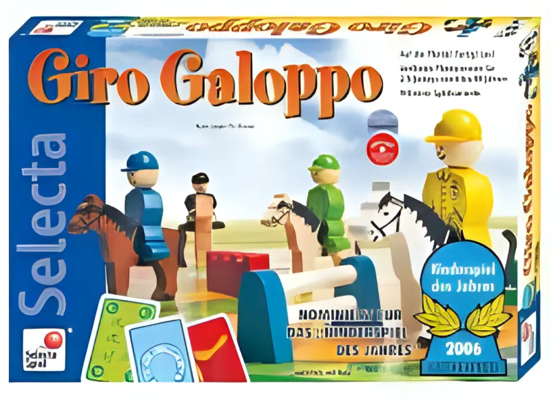 Boîte du jeu Giro galoppo