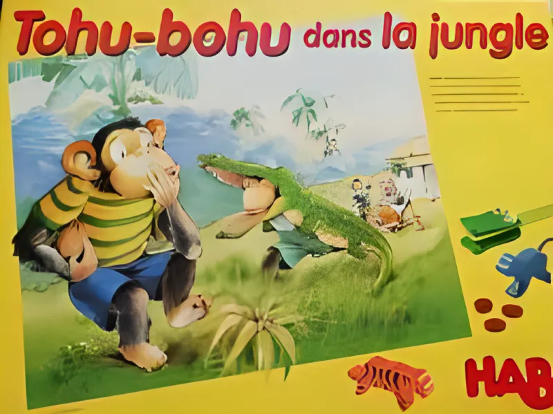 Boîte du jeu Tohu-bohu dans la jungle
