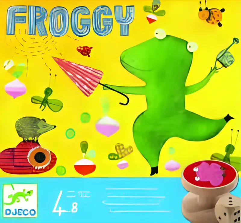 Boîte du jeu Froggy