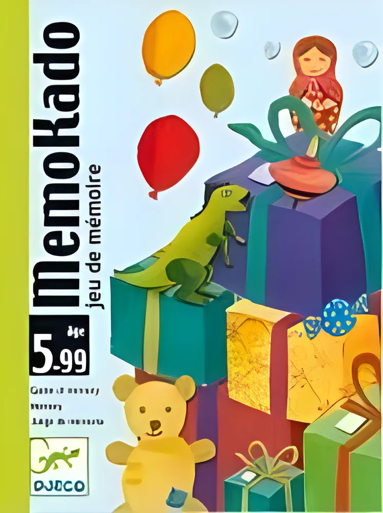 Boîte du jeu Memokado