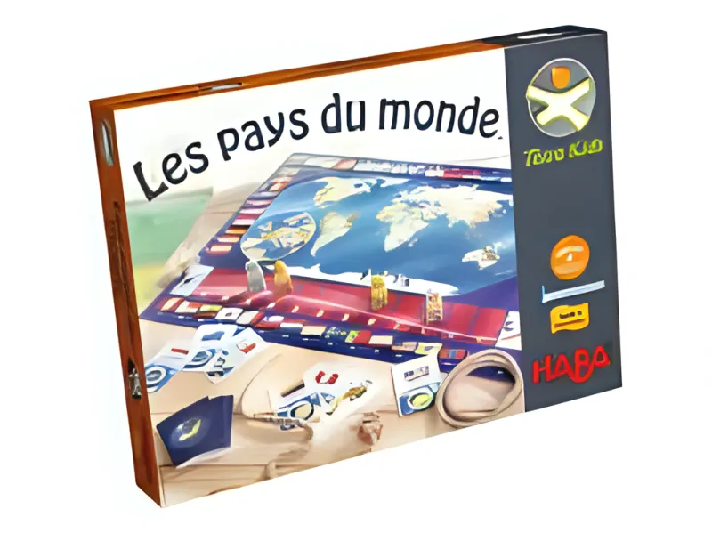 Boîte du jeu Les pays du monde