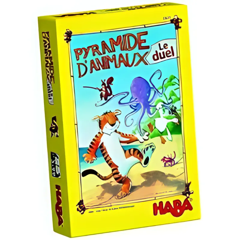 Boîte du jeu Pyramide d'animaux-Le duel
