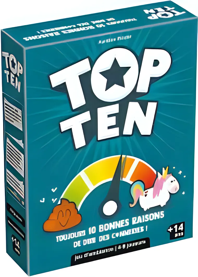 Boîte du jeu Top ten