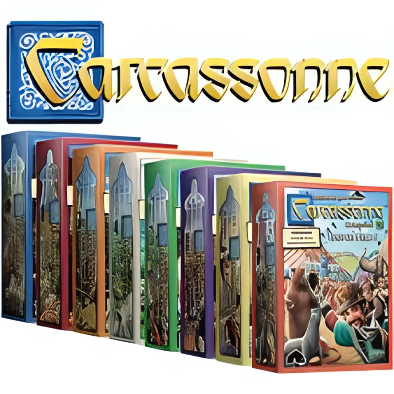 Boîte du jeu Carcassonne-Extensions