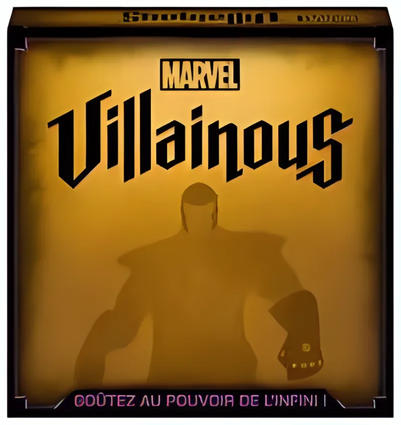 Boîte du jeu Marvel Villainous