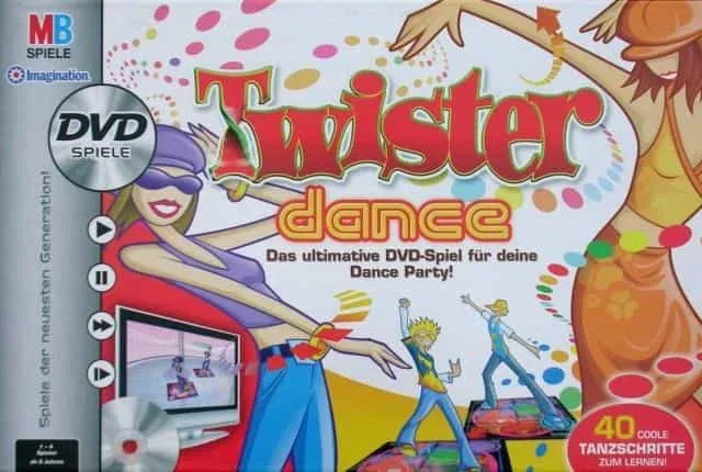 Boîte du jeu Twister Dance